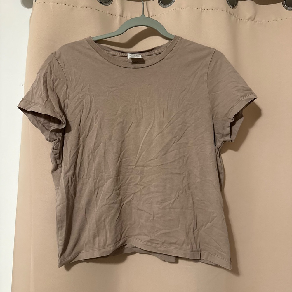 Victoria's Secret Taupe Short Sleeve Tee